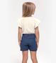 Imagem de Conjunto Infantil Blusa Com Shorts Saia Trick Nick Bege