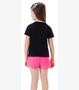 Imagem de Conjunto Infantil Blusa Com Shorts Star Rovi Kids Preto