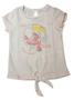 Imagem de Conjunto Infantil Blusa  e Shorts Nini & Bambini Tucano Offwhite e Rosa