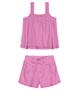 Imagem de Conjunto Infantil Blusa E Shorts Trick Nick Rosa