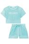 Imagem de Conjunto Infantil Blusa + Top + Shorts Infanti 53417