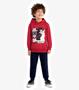 Imagem de Conjunto Infantil Blusão Com Calça Rovi Kids Vermelho