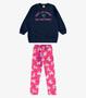 Imagem de Conjunto Infantil Blusão Com Legging Rovi Kids Azul