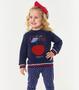 Imagem de Conjunto Infantil Blusão Com Legging Trick Nick Azul