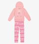 Imagem de Conjunto Infantil Blusão Com Legging Trick Nick Rosa