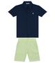 Imagem de Conjunto Infantil Camisa Com Bermuda Trick Nick Azul