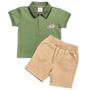 Imagem de Conjunto Infantil Camisa e Bermuda Jipe Verde