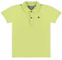 Imagem de Conjunto Infantil Camisa Gola Polo Básico + Bermuda Sarja Verde Limão - Up Baby