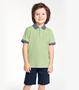 Imagem de Conjunto Infantil Camisa Polo E Bermuda Trick Nick Verde