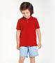 Imagem de Conjunto Infantil Camisa Polo E Bermuda Trick Nick Vermelho