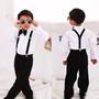 Imagem de Conjunto infantil camisa social calça menino casamento page