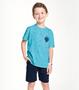 Imagem de Conjunto Infantil Camiseta Com Bermuda Trick Nick Azul