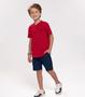 Imagem de Conjunto Infantil Camiseta Com Bermuda Trick Nick Vermelho