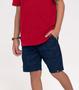 Imagem de Conjunto Infantil Camiseta Com Bermuda Trick Nick Vermelho
