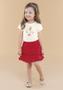 Imagem de Conjunto Infantil  Camiseta e Shorts - Glinny