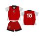 Imagem de Conjunto Infantil Camiseta (Gola Branca) e Short Torcida Baby - São Paulo REF: .031H TAMANHO G