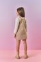 Imagem de Conjunto Infantil Cindi com Blusa de Manga Longa e Vestido Xadrez com Bolsos