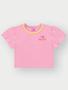 Imagem de Conjunto Infantil Cinti Verão com Shorts e Blusa Rosa Fruits com Bolsinha