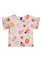 Imagem de Conjunto Infantil com Blusa e Short para Menina Bee Loop