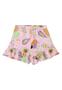 Imagem de Conjunto Infantil com Blusa e Short para Menina Bee Loop