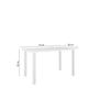 Imagem de Conjunto Infantil com Mesa 75x50cm com 4 Cadeiras Laura