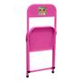 Imagem de Conjunto Infantil com Mesa e 2 Cadeiras Rosa