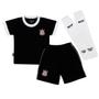 Imagem de Conjunto Infantil Corinthians Camisa Shorts Meião Oficial