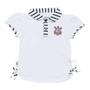 Imagem de Conjunto Infantil Corinthians Feminino Camiseta Polo e Calça