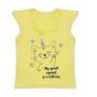 Imagem de Conjunto Infantil Cotton Caticorn Turminha & Cia Amarelo