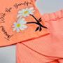 Imagem de Conjunto Infantil Cotton/Lisvet Turminha &amp Cia 41082 Laranja Neon