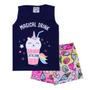 Imagem de Conjunto Infantil Cotton Magical Turminha &amp Cia Marinho