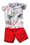 Imagem de Conjunto Infantil Criança Menino Havai Short+blusa Florida