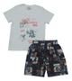 Imagem de Conjunto Infantil Criança Roupa Menino Camisa Bermuda Tactel Malwee