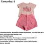 Imagem de Conjunto infantil cropped regata short menina Elian Malwee Brandili