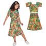 Imagem de Conjunto Infantil Cropped Saia Longa Elian