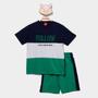 Imagem de Conjunto Infantil Curto Kyly Casual Tricolor Menino