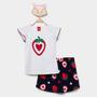Imagem de Conjunto Infantil Curto Kyly Moranguinho Menina