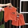 Imagem de Conjunto Infantil de Verão 2 Peças - Colete e Shorts para Bebês e Crianças