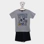 Imagem de Conjunto Infantil Disney Mickey Mouse Bermuda e Camiseta Menino