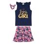 Imagem de Conjunto Infantil Duzizo Super Girl Feminino