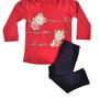 Imagem de Conjunto Infantil Elian Blusa Manga longa e Leggin para bebe