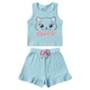 Imagem de Conjunto Infantil Feminino Blusa e Short