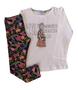 Imagem de Conjunto Infantil Feminino Blusa ML + Legging Fakini