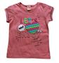 Imagem de Conjunto Infantil Feminino Blusa + Short Brincar é Arte