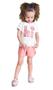 Imagem de Conjunto Infantil Feminino Blusa + Short Kyly 112073