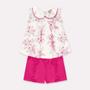 Imagem de Conjunto Infantil Feminino Blusa + Short Milon 14944