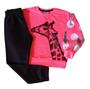 Imagem de Conjunto Infantil Feminino Blusão ML + Calça Nanai