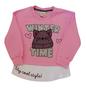 Imagem de Conjunto Infantil Feminino Blusão ML + Legging Time Kids