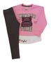 Imagem de Conjunto Infantil Feminino Blusão ML + Legging Time Kids