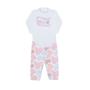 Imagem de Conjunto Infantil Feminino Dedeka Vaquinha Branco - 24703